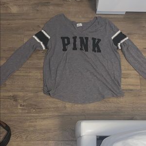 PINK Gray long sleeve